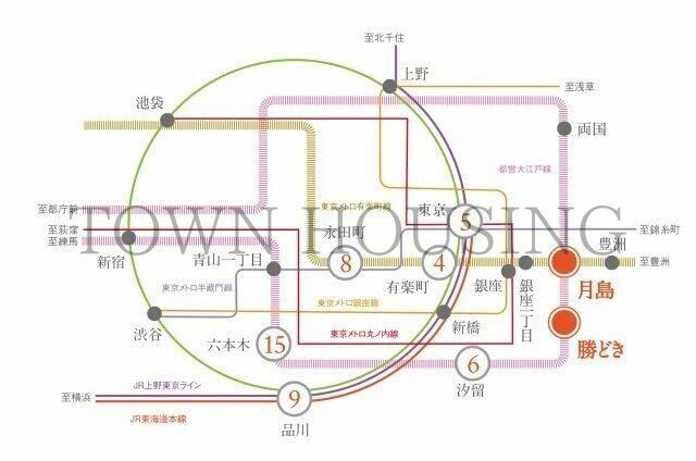 プラウドフラット月島アベニューの物件内観写真