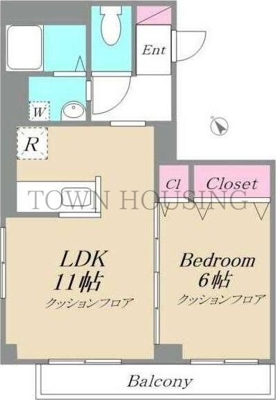 サンベリーズの物件間取画像