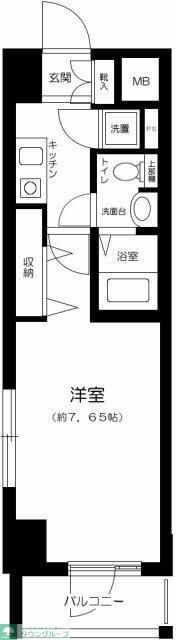 パティーナ代々木公園の物件間取画像