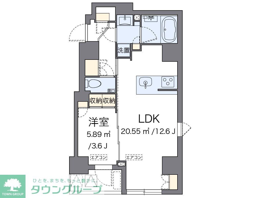 ＬＯＶＩＥ銀座東の物件間取画像