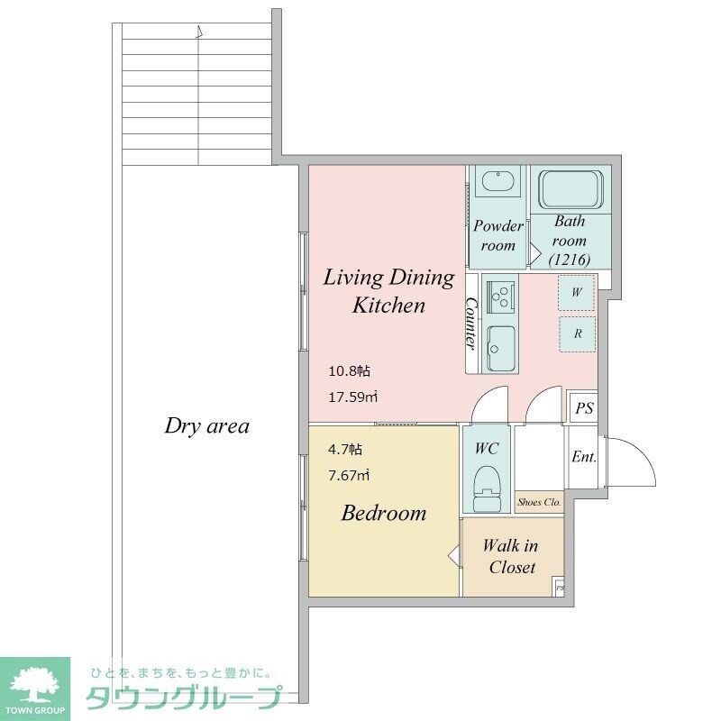 LiveFlat学芸大学の物件間取画像