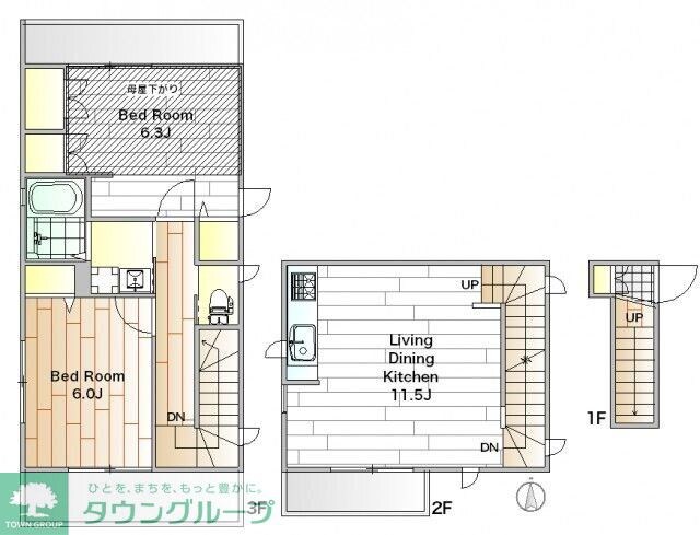 Ｏｐｓ学芸大学の物件間取画像