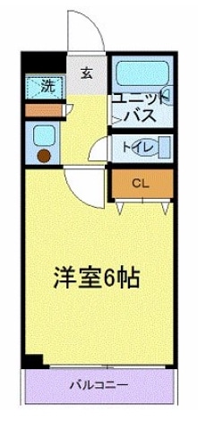 コンフォートマンション下町の物件間取画像