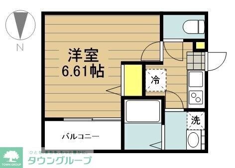 ベリテ戸田の物件間取画像