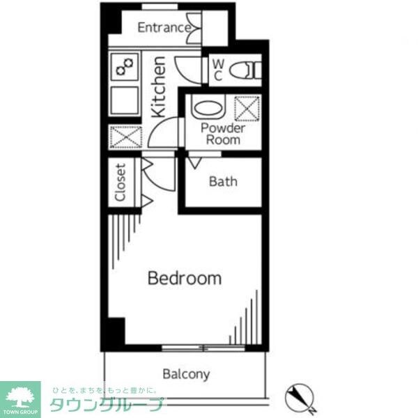 ロイヤルブルームの物件間取画像