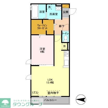 プレミアージュの物件間取画像