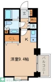 スクエアタワーの物件間取画像