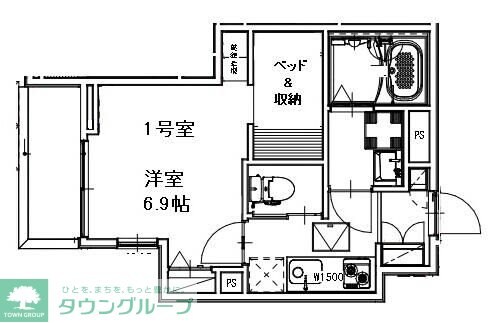 アクシーズ南浦和３丁目の物件間取画像