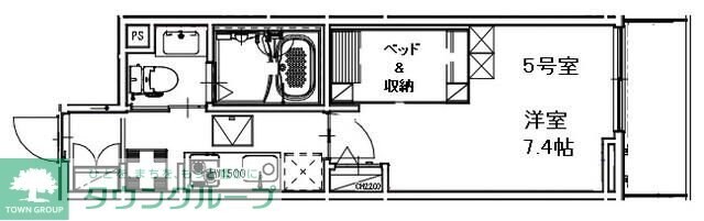 アクシーズ南浦和３丁目の物件間取画像