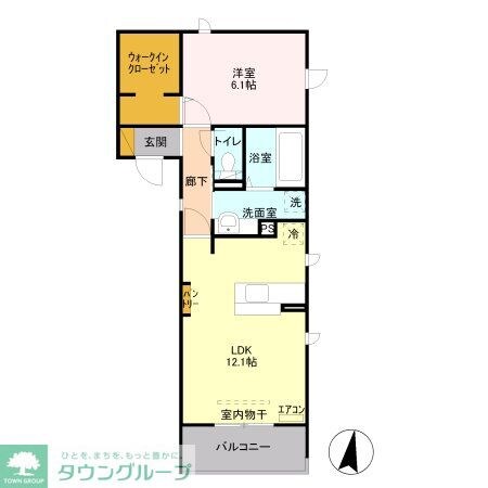 グラシアの物件間取画像