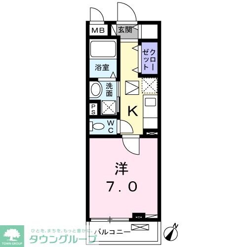 物件間取画像