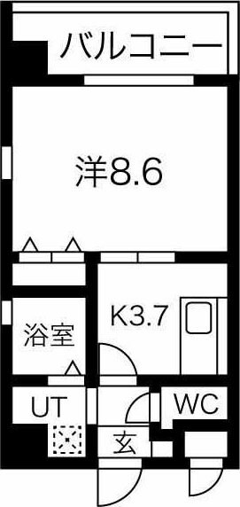 ル・シャンパーニュの物件間取画像