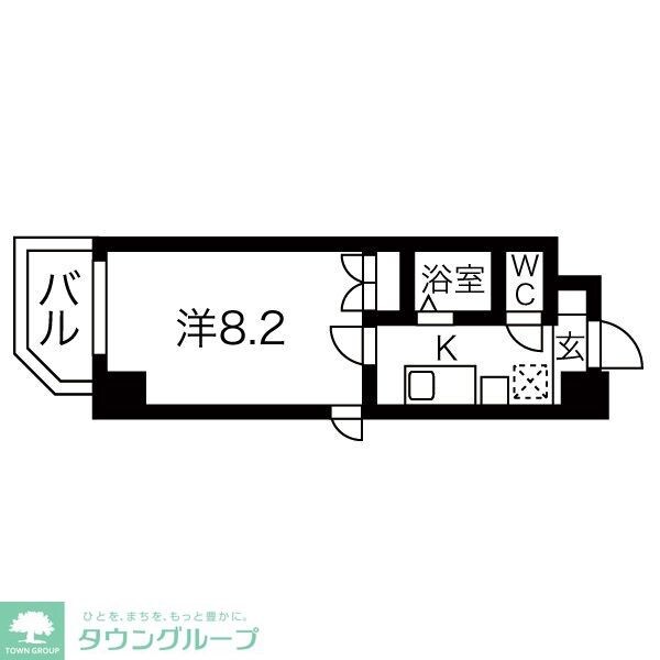 プログレッソ鶴舞の物件間取画像