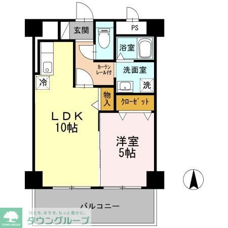 KIRAKUマンションの物件間取画像