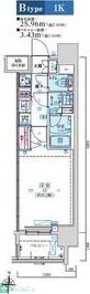 リヴシティ泉の物件間取画像