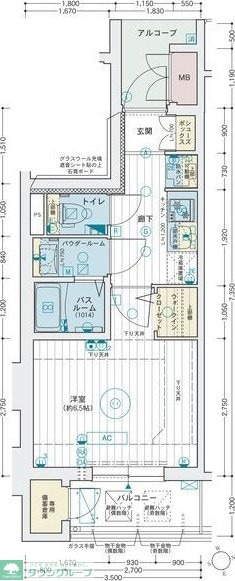 エステムコート名古屋葵の物件間取画像