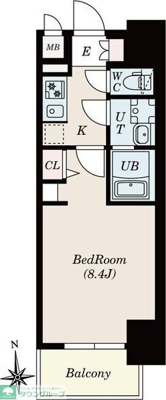 S-RESIDENCE尾頭橋beauteの物件間取画像