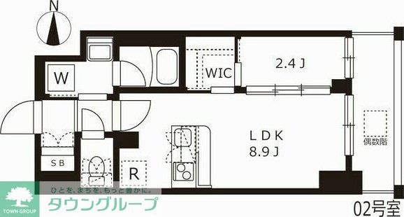 ハーモニーレジデンス名古屋イーストの物件間取画像