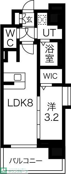 エスリード大曽根アヴェールの物件間取画像