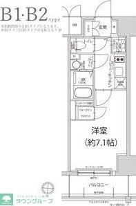 エスリード栄ル・クールの物件間取画像