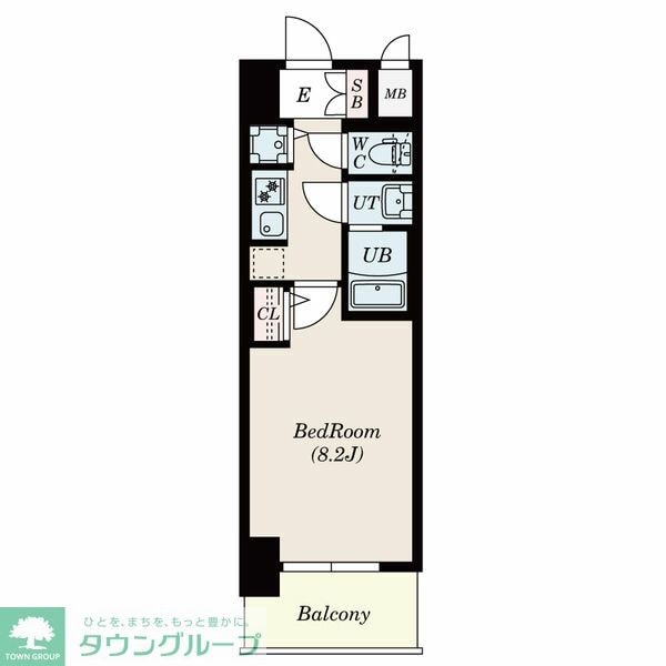 S-RESIDENCE名駅Westの物件間取画像