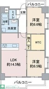 Hill Palace IKAIの物件間取画像