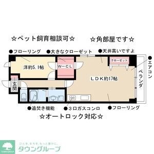 物件間取画像