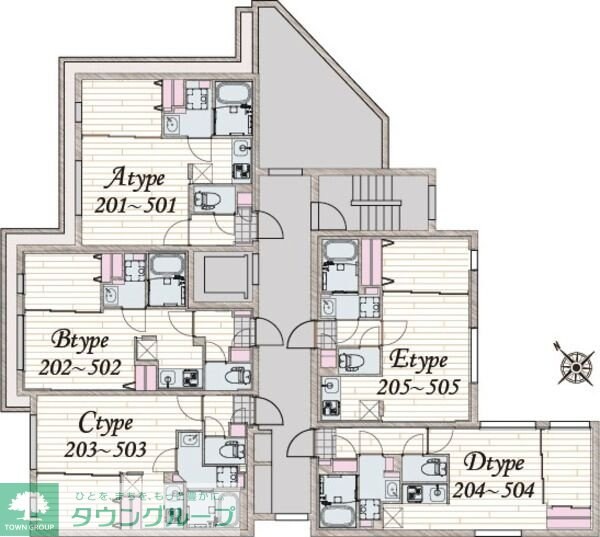 quador名古屋城駅の物件内観写真