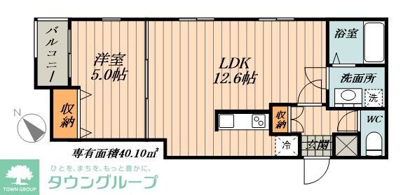 アルティス本陣の物件間取画像