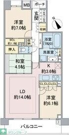 物件間取画像