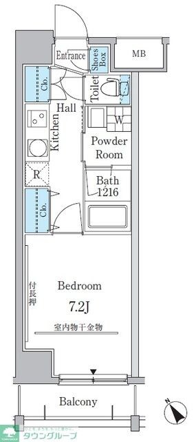 ジオステージ本山の物件間取画像