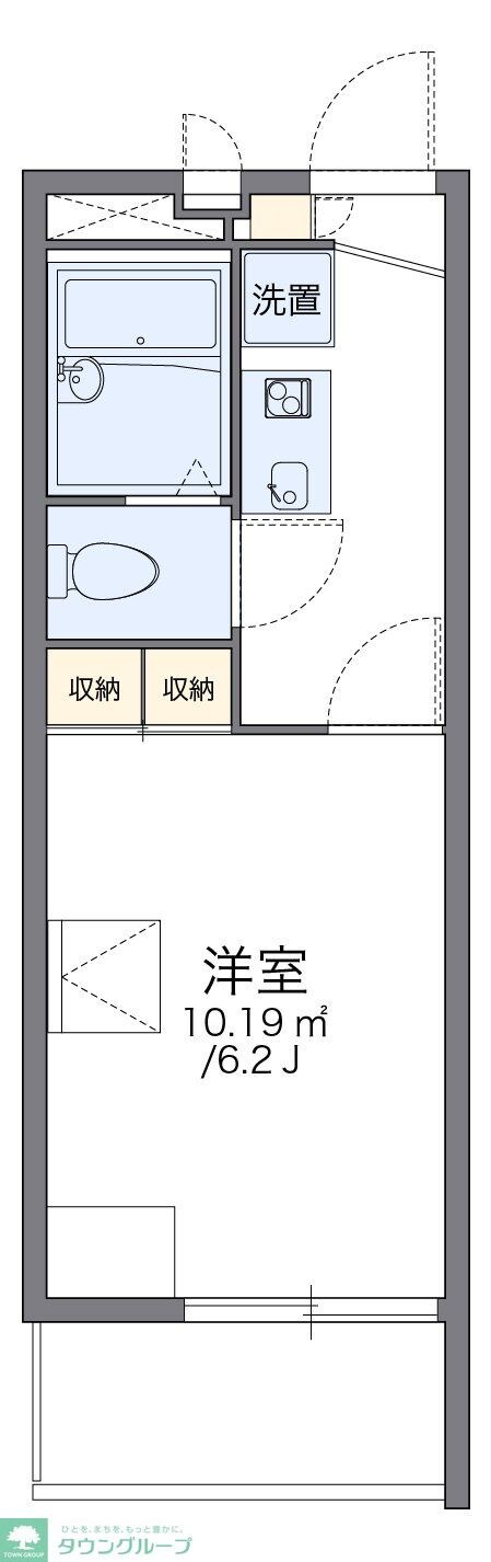 物件間取画像