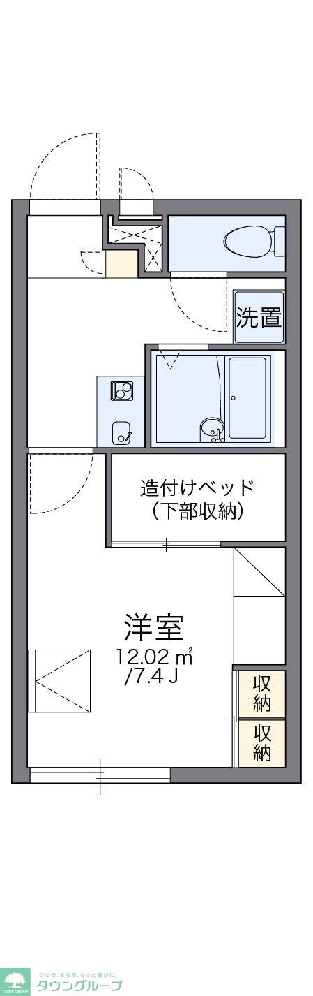 物件間取画像