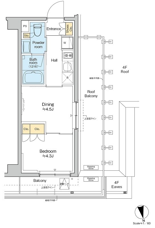 RESIDENCE　KOENJIの物件間取画像
