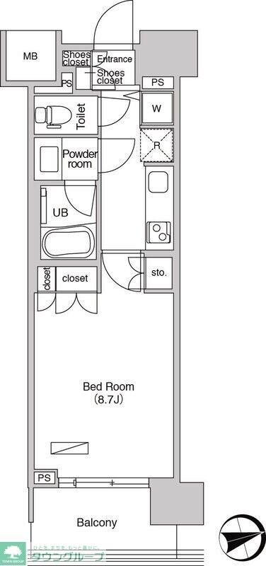 エミリブ石神井公園の物件間取画像