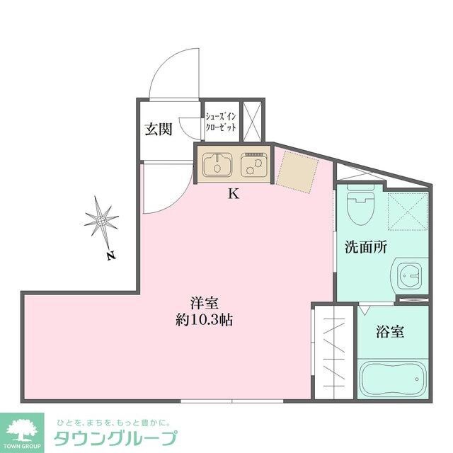 グローリオシェルト杉並方南町の物件間取画像