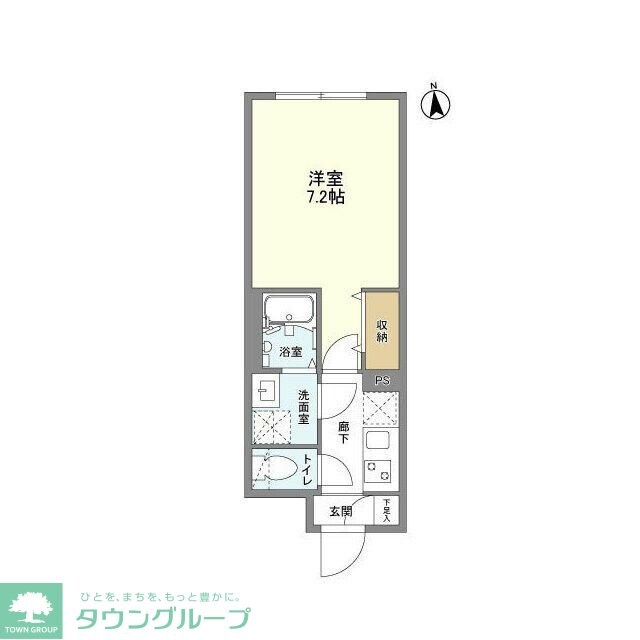 ウェルスクエア高円寺の物件間取画像