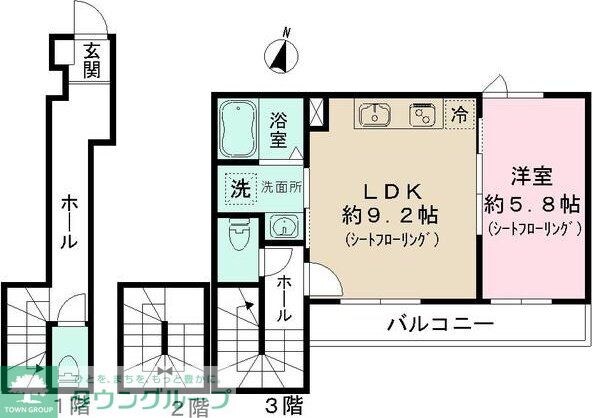 ルミナージュ（Ｌｕｍｉｎａｇｅ）新中野の物件間取画像