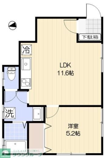 Ｌａ　Ｐｉｅｒｒｅ（ラ　ピエール）の物件間取画像