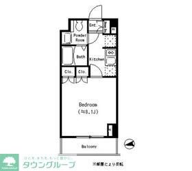 パークキューブ四谷三丁目の物件間取画像