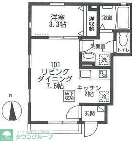 クレールメゾン石神井公園の物件間取画像