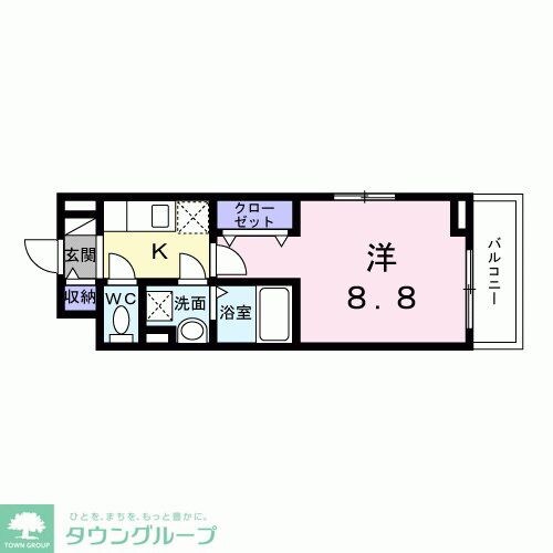 ベル西早稲田の物件間取画像