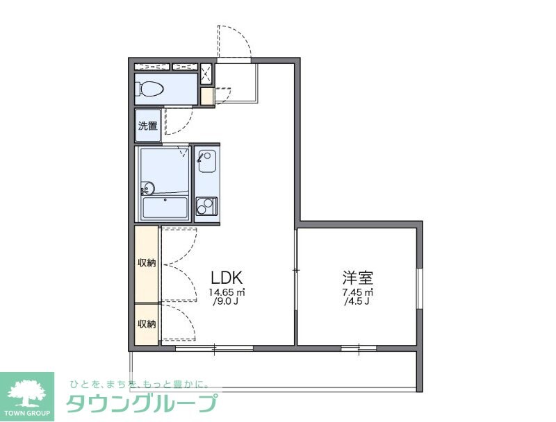 NSファミリアの物件間取画像