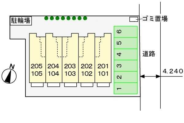 サニーレジデンスＫIIの物件内観写真