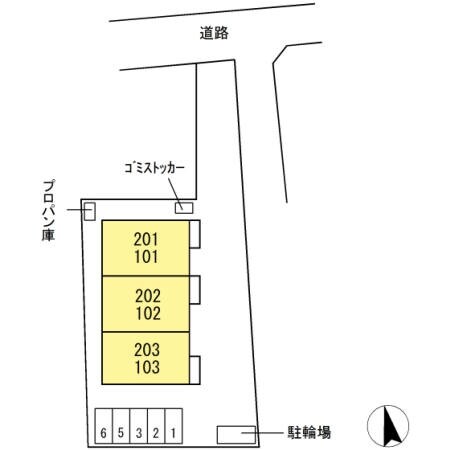 レ・ブルーの物件内観写真