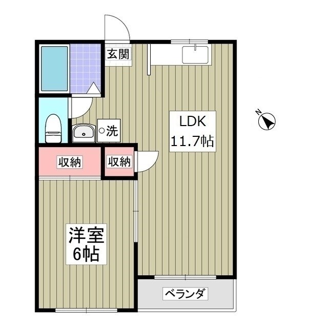 スカイパーク・大塚の物件間取画像