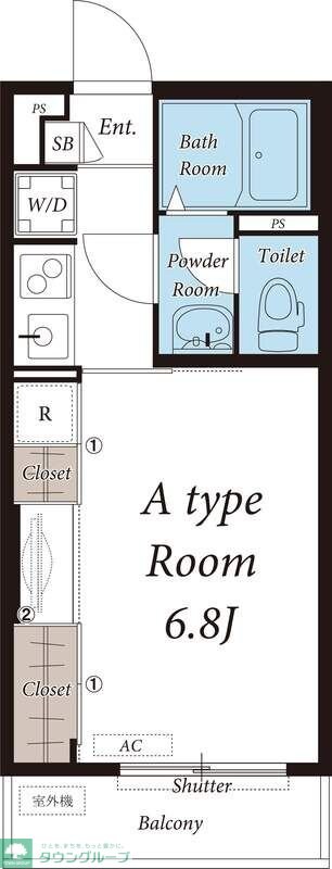 リブリ・リア　コートの物件間取画像