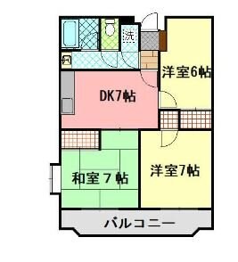 サンシャインヒルの物件間取画像