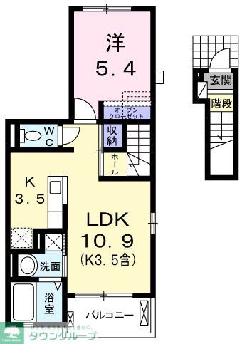 ラフレシールIIIの物件間取画像