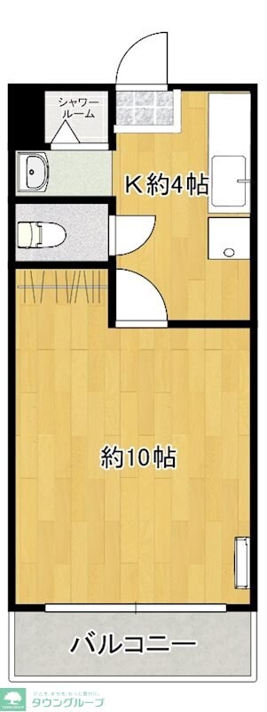 コーポ新町の物件間取画像